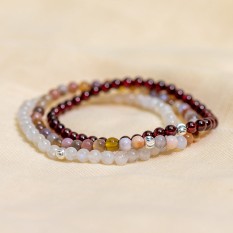 Hampers and Gifts to the UK - Send the Positive Vibes Bracelet Set
